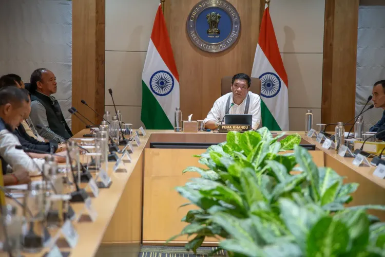 CM Pema Khandu meets Seppa West delegation led by Home Minister Natung
