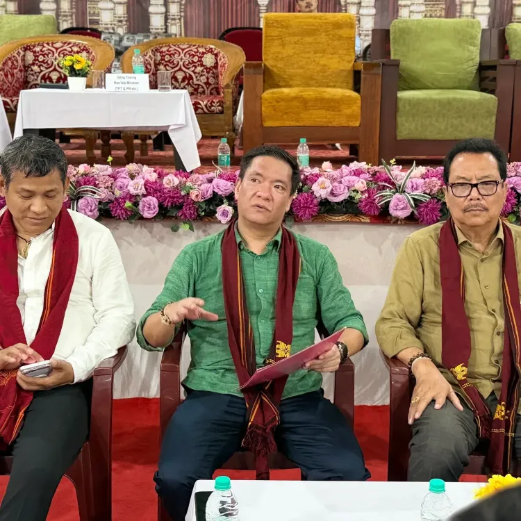 CM Pema Khandu Meets Upper Siang VDCs, Pledges Support