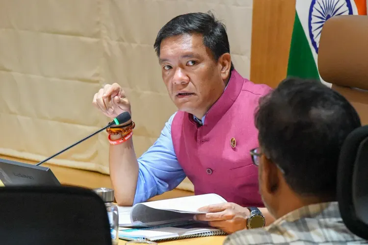 CM Pema Khandu Raises Remote Flood Victims' Plight Before IMCT