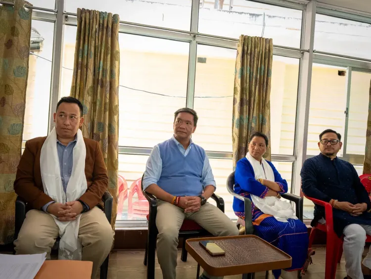 CM Pema Khandu Reviews BJP Booth-Level Meet in Tawang