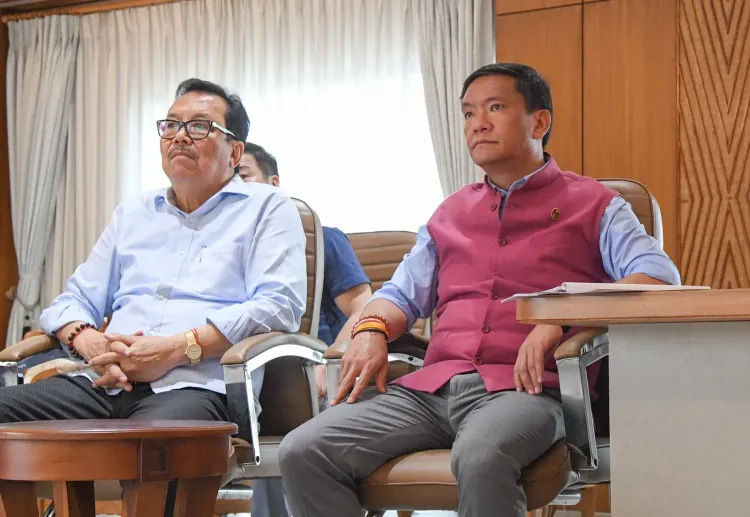 CM Pema Khandu Reviews FY 2026-27 Budget With Deputy CM