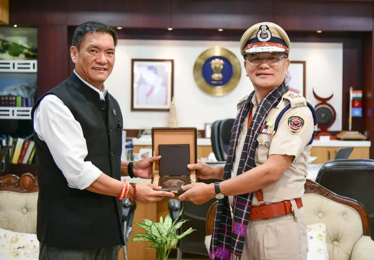 CM Pema Khandu salutes IGP Chukhu Apa on superannuation