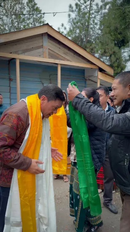 CM Pema Khandu visits Tawang DIC, meets Usha Silai School trainees