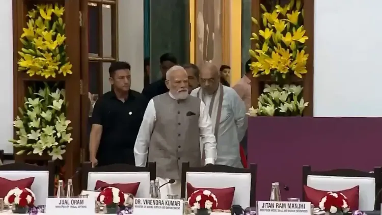 CM Rekha Gupta at NITI Aayog's 11th Governing Council Meet