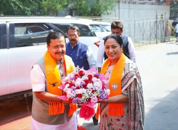 CM Rekha Gupta Attends BJP Jana Sangh's 75th Foundation Day