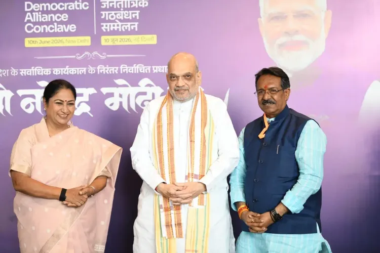 CM Rekha Gupta Attends NDA Meet, Congratulates PM Modi on 12 Years
