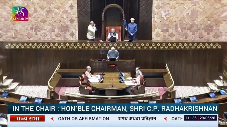 CM Rekha Gupta congratulates Tarun Chugh on Rajya Sabha oath