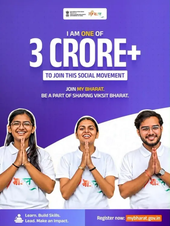 CM Rekha Gupta hails 3 crore MY Bharat registrations