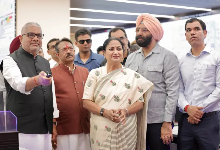 CM Rekha Gupta Launches ICCC, 13 Air Monitors in Delhi