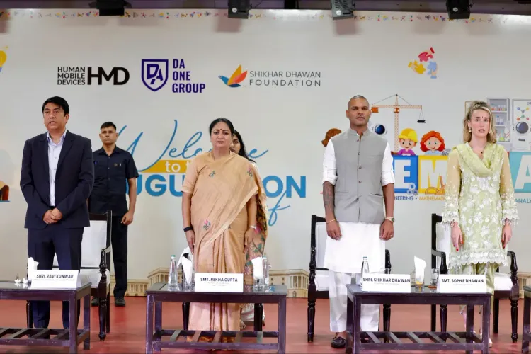 CM Rekha Gupta Launches STEM Lab at Pitampura School