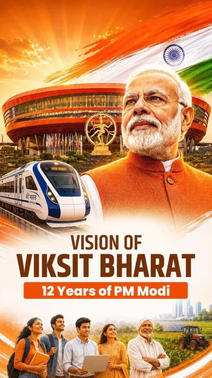 CM Rekha Gupta Marks 12 Years of Modi Government