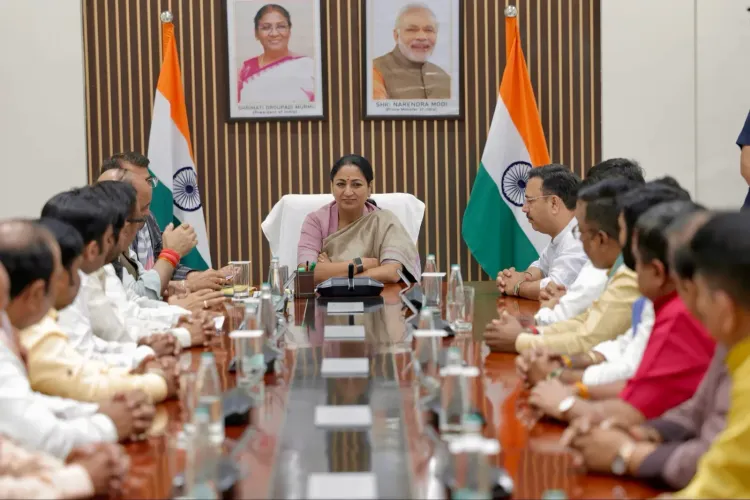 CM Rekha Gupta meets BJP Purvanchal Morcha ahead of Chhath