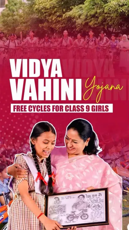 CM Rekha Gupta rolls out free bicycles for 1.40 lakh Delhi girls
