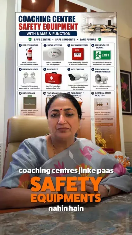 CM Rekha Gupta Sets 1-Month Deadline for Delhi Coaching Safety