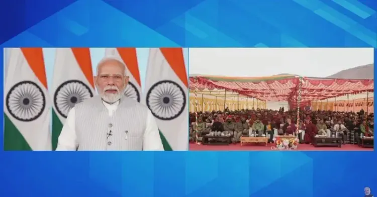 CM Rekha Gupta watches PM Modi launch Ladakh projects live