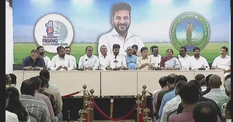 CM Revanth Reddy Addresses Media at Telangana Secretariat