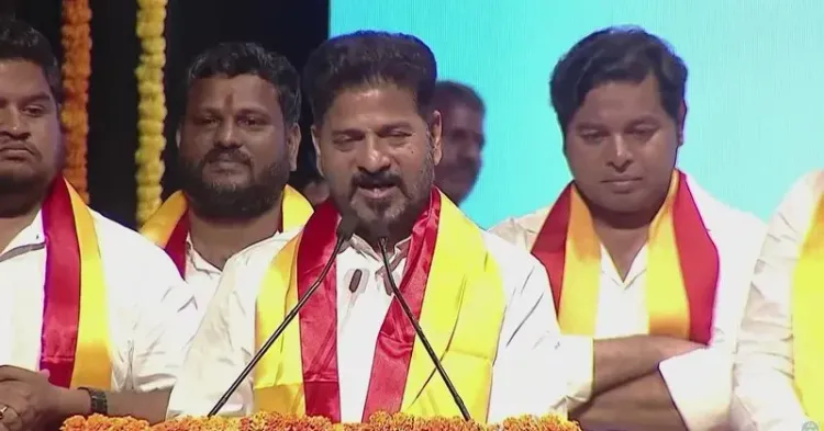 CM Revanth Reddy attends Pandaga Sayanna Mudiraj Birth Anniversary