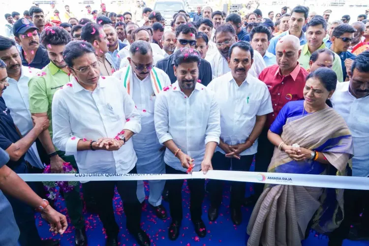 CM Revanth Reddy backs Amara Raja project in Palamuru
