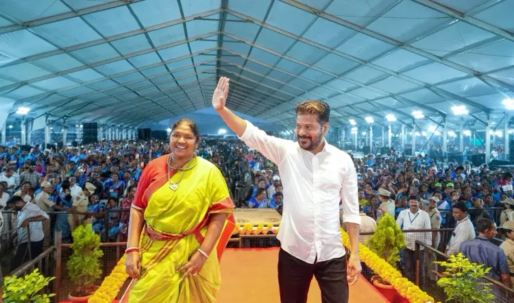 CM Revanth Reddy Hands 553 Buses to Women SHGs, Pledges 3,000 More