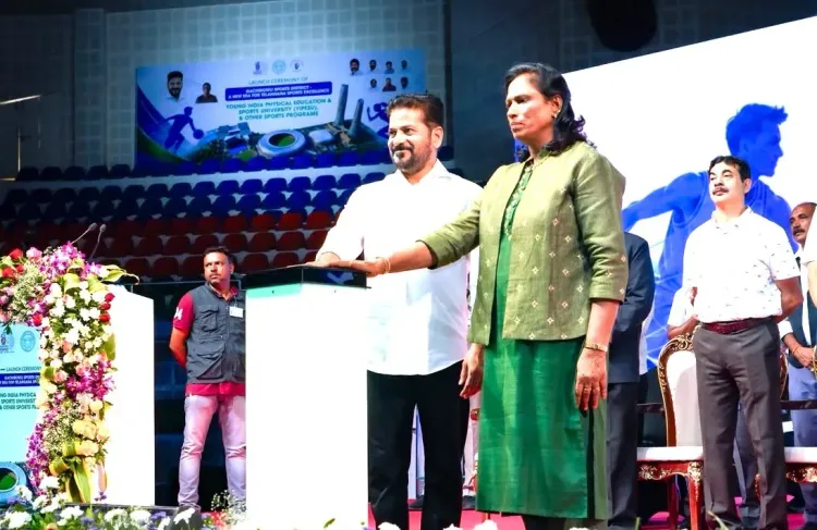 CM Revanth Reddy Launches Gachibowli Sports District, Eyes 2036 Olympics