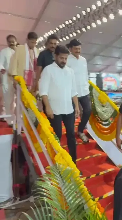 CM Revanth Reddy marks 1 lakh homes under Indiramma Indlu