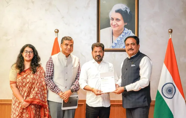 CM Revanth Reddy meets Godrej Agrovet on Khammam oil palm complex