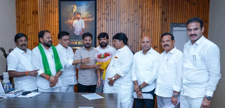 CM Revanth Reddy meets Lambada leaders on Sant Sevalal Corporation