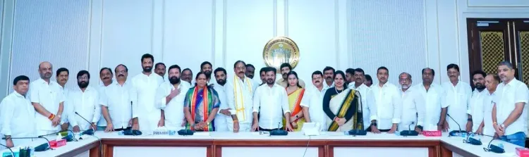 CM Revanth Reddy Meets Newly Appointed Corporation Heads