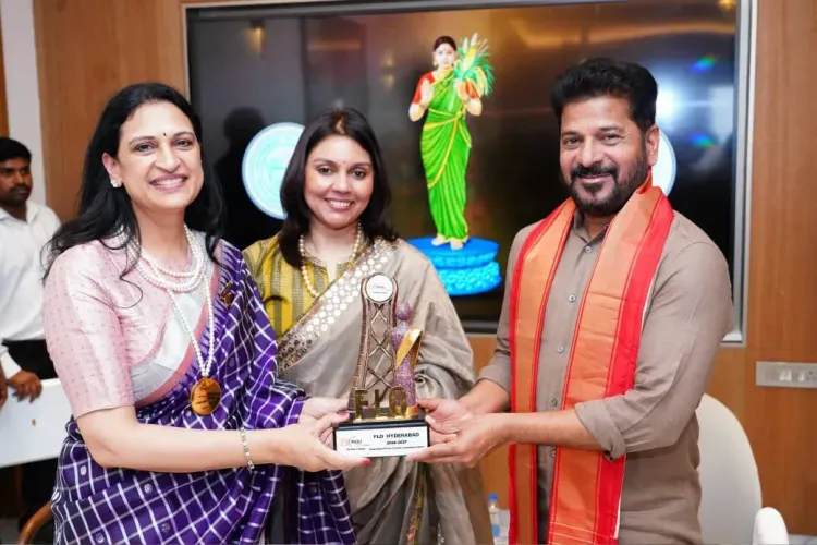 CM Revanth Reddy Pledges Land for FICCI FLO HQ in Hyderabad