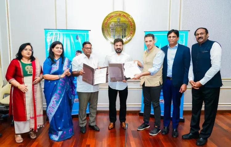 CM Revanth Reddy Seals CSR School Deals Worth Rs 92 Cr