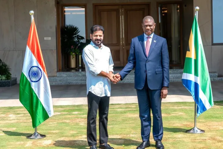 CM Revanth Reddy Woos South African Investors in Hyderabad Meet
