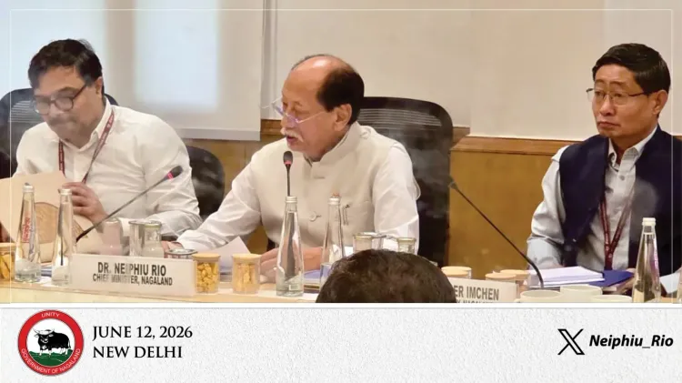 CM Rio at NITI Aayog NE CMs Meet, Flags Nagaland Dev Priorities
