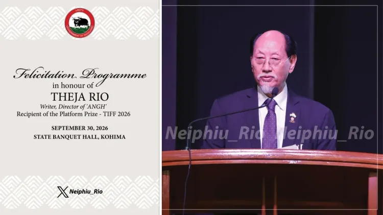 CM Rio Congratulates Angh Team on TIFF 2026 Platform Prize