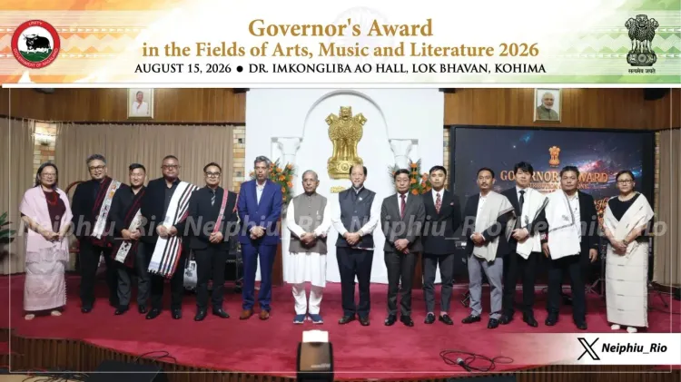 CM Rio congratulates Nagaland Governor's Award winners, 2026