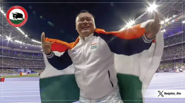 CM Rio Congratulates Nagaland's Hokato Sema on World No. 1 Para Ranking