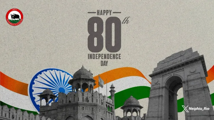 CM Rio Greets Nagaland on 80th Independence Day