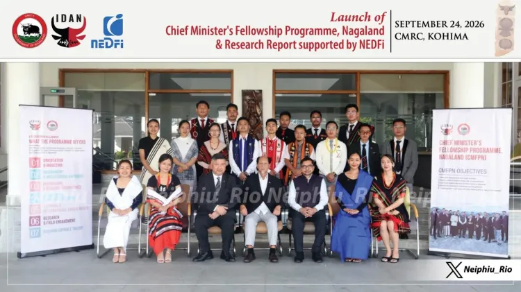 CM Rio Lauds NEDFi-TEDF Collaboration on Nagaland Research