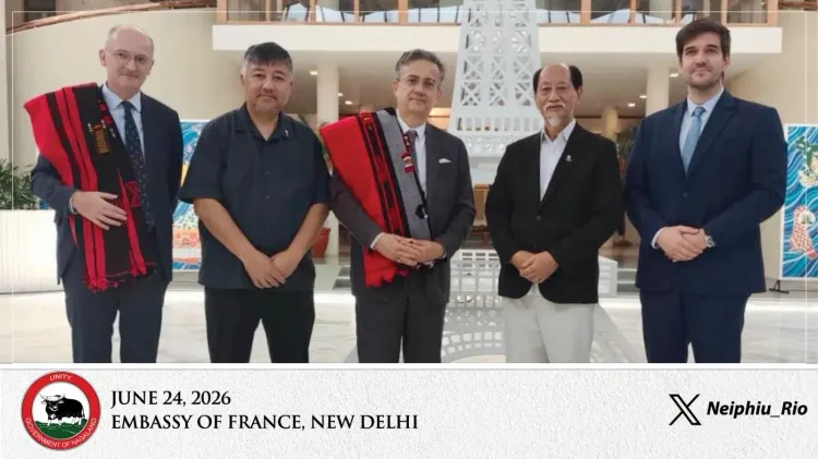 CM Rio Meets French Ambassador to Boost Nagaland Ties