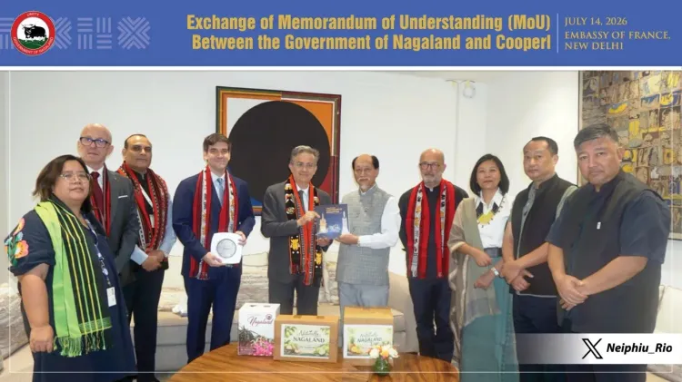 CM Rio Signs MoU With French Co-op Cooperl for Nagaland