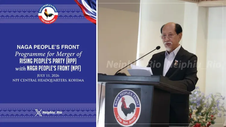 CM Rio's NDPP Welcomes RPP Nagaland in Fresh Merger