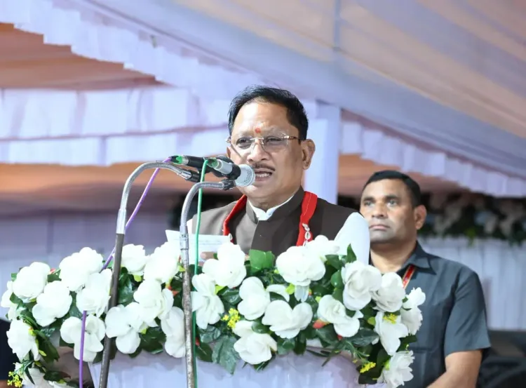 CM Sai Announces Rs 15 Lakh for Jheriya Yadav Community Hall in Raipur