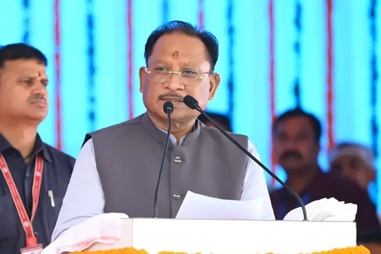 CM Sai attends Bamhnidih Nagar Panchayat oath ceremony