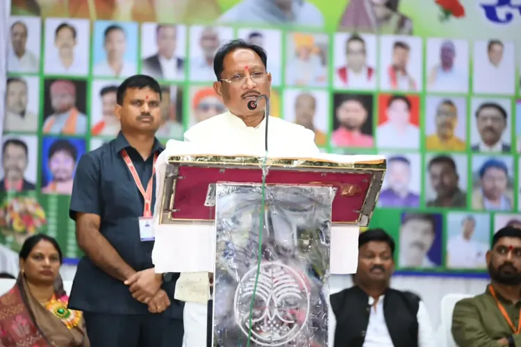 CM Sai attends fishermen's association oath ceremony in Raipur