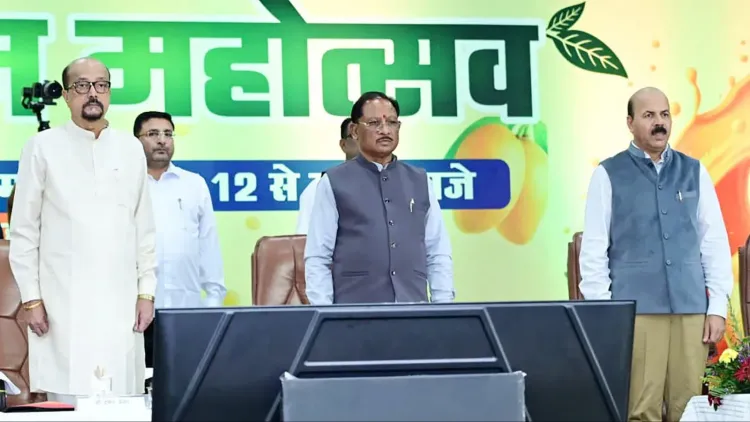 CM Sai attends National Mango Festival 2026 in Raipur