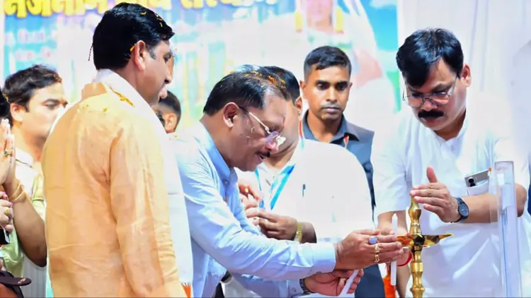 CM Sai Attends Satsang Meet in Janjgir-Champa, Backs Social Reform Drive