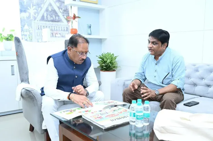 CM Sai backs 'Muskarata Bastar' cartoon drive for tribal kids