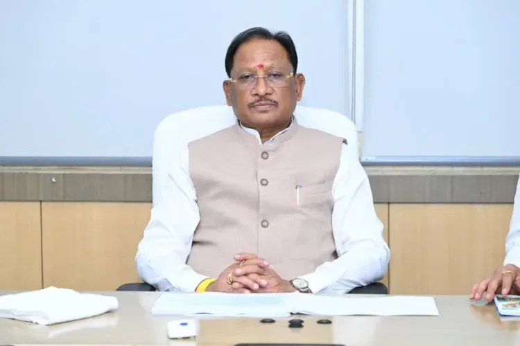 CM Sai Chairs Health & Medical Education Review in Raipur