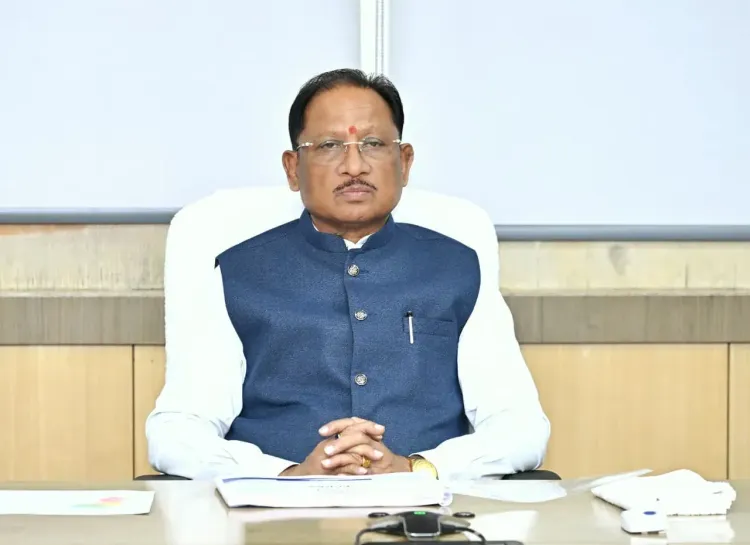 CM Sai chairs PARAS portal review at Mahanadi Bhawan
