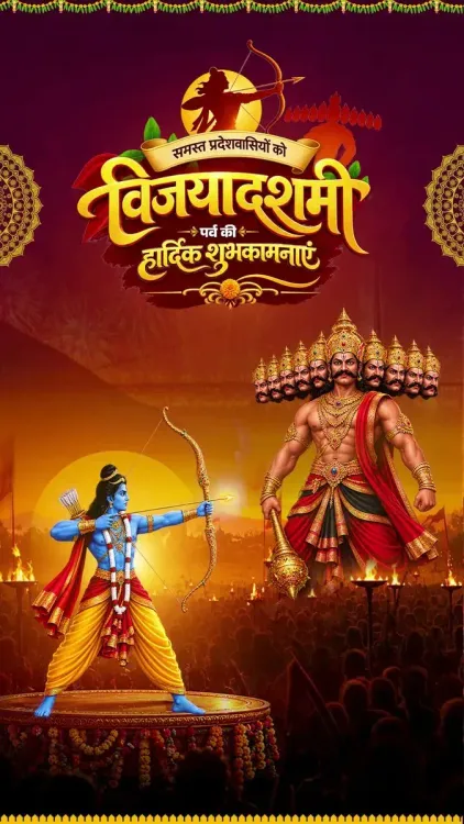 CM Sai, Chhattisgarh CMO Wish State Dussehra 2026