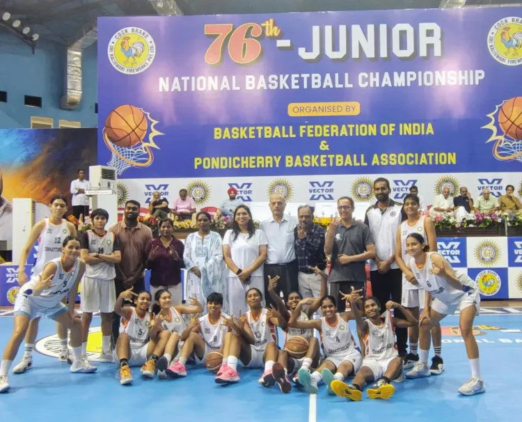 CM Sai Congratulates Chhattisgarh Girls on Junior National Basketball Gold